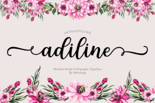Adiline: A Script Font for Elegant Design