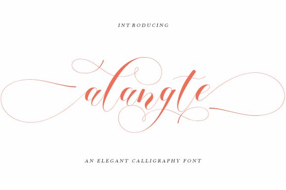 Alangte Font Review & Free Download