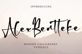 Alex Bentteke Font for Bold Branding