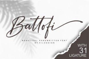 Battofi Font: Elegant Script for Designers