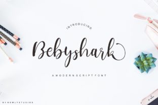 Bebyshark Font for Business Branding