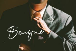 Bensue: A Script Font for Elegant Design