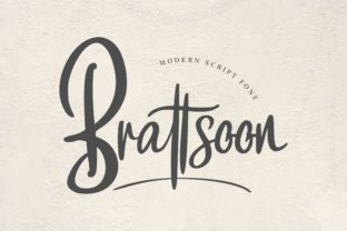 Brattsoon: A Modern Script Font for Business