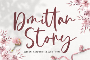Donittan Story Font for Editorial Design