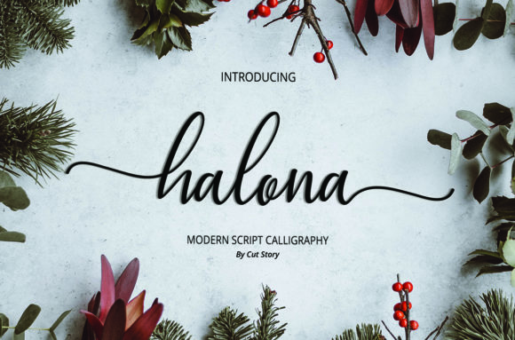 Halona Font for Creative Projects