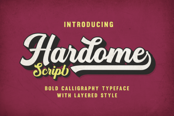 Hardome Font for Web Design