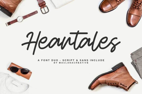 Heartales Font for Creative Campaigns