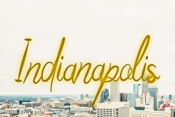 Indianapolis Font: Modern Script for Editorial Design