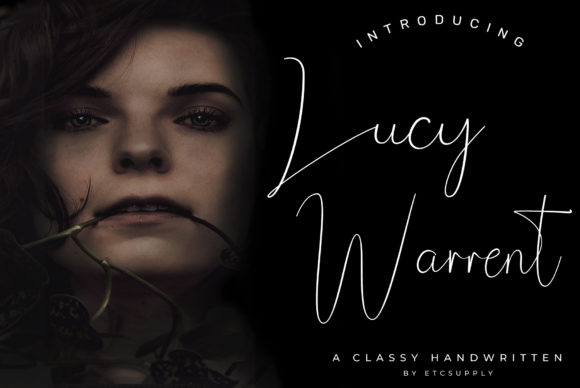 Lucy Warrent: A Stylish Script Font