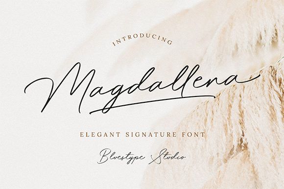 Magdallena Font for Elegant Design