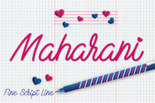 Maharani Font for Web Design