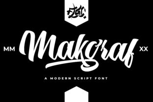 Makgraf: A Handwritten Font for Creative Projects