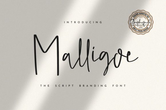 Malligoe: A Contemporary Script Font