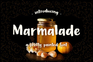 Marmalade Font: Sweet Script for Editorial Design