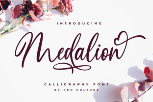 Medalion Font for Creative Makers