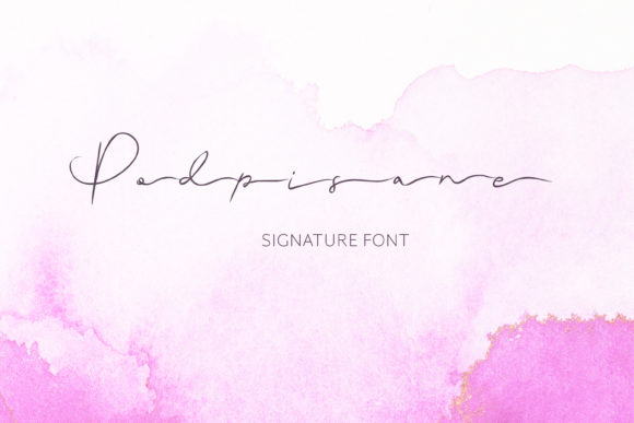 Podpisane: A Script Font for Elegant Design