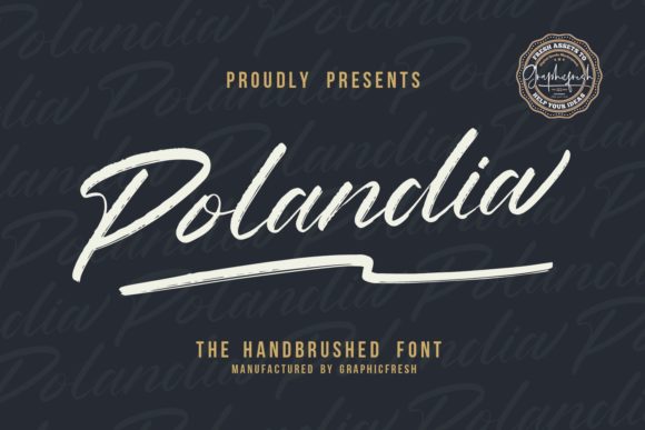 Polandia Font: Elegant Script for Creative Projects