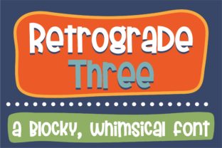 Retrograde Font for Bold Campaigns