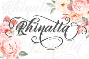 Rhinatta: A Cute Script Font