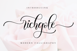 Richgole: A Font for Elegant Branding
