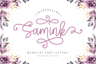 Samink: A Luxurious Script Font