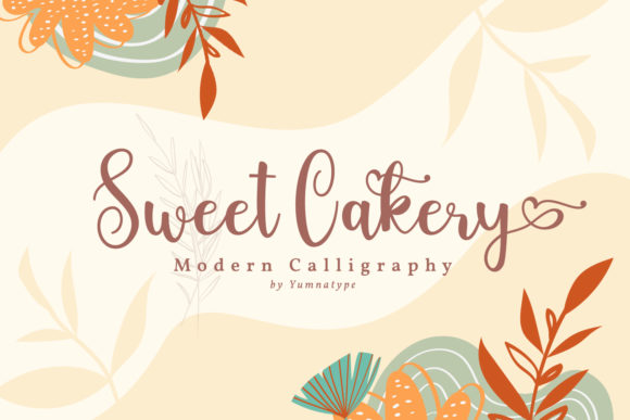 Sweet Cakery Font for Web Design
