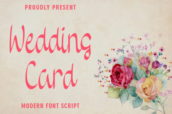 Wedding Card Font for Elegant Web Design