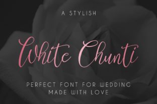 White Chunti Font Review